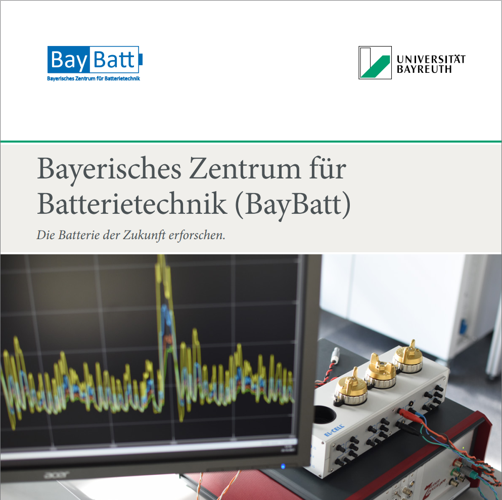 Deckblatt der BayBatt Broschüre