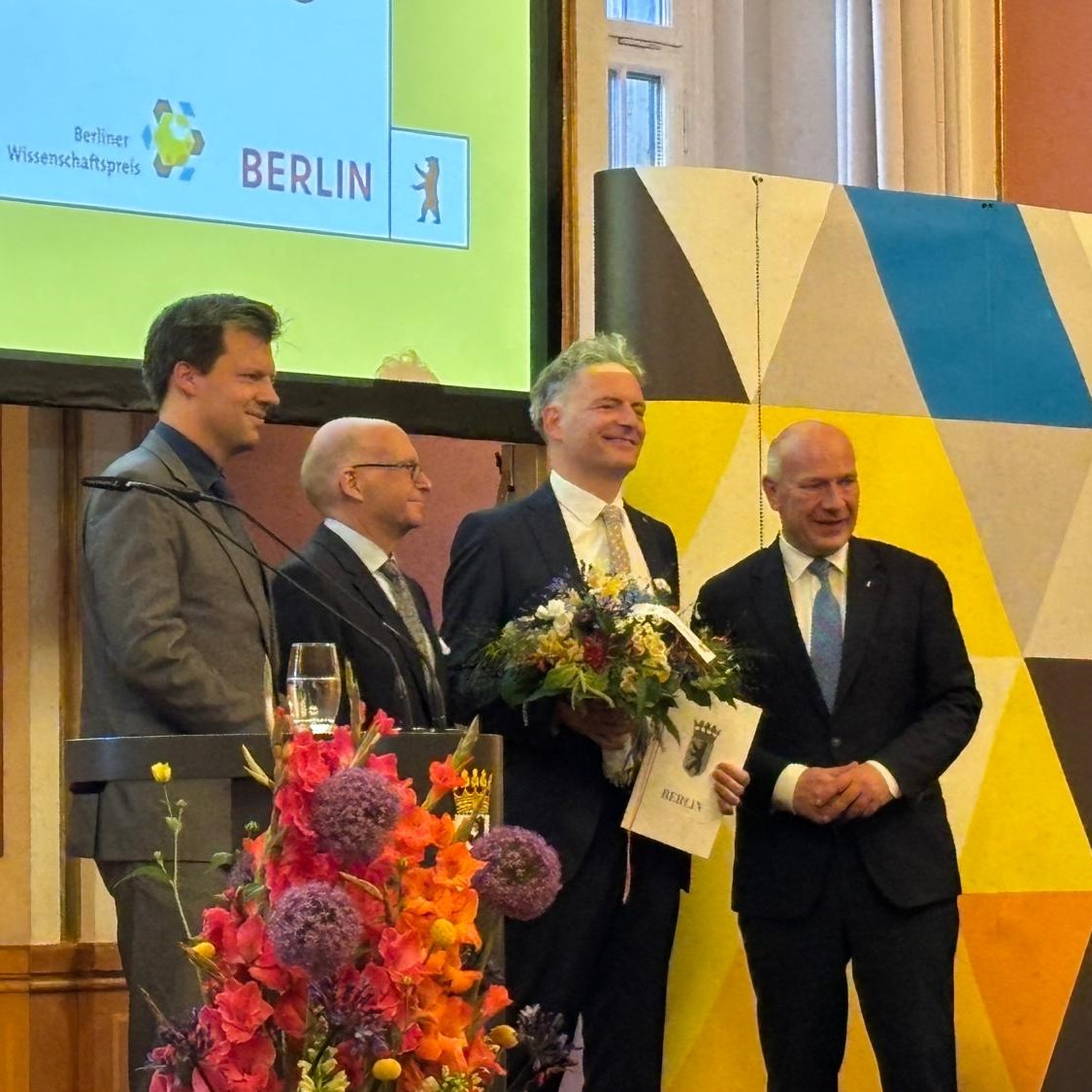 Verleihung des Berliner Wissenschaftspreises 2024