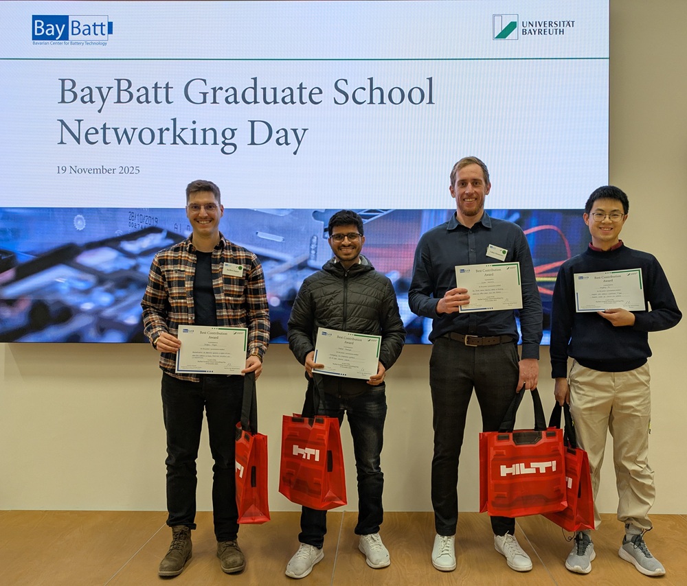 Awardees of Graduate School Networking Day