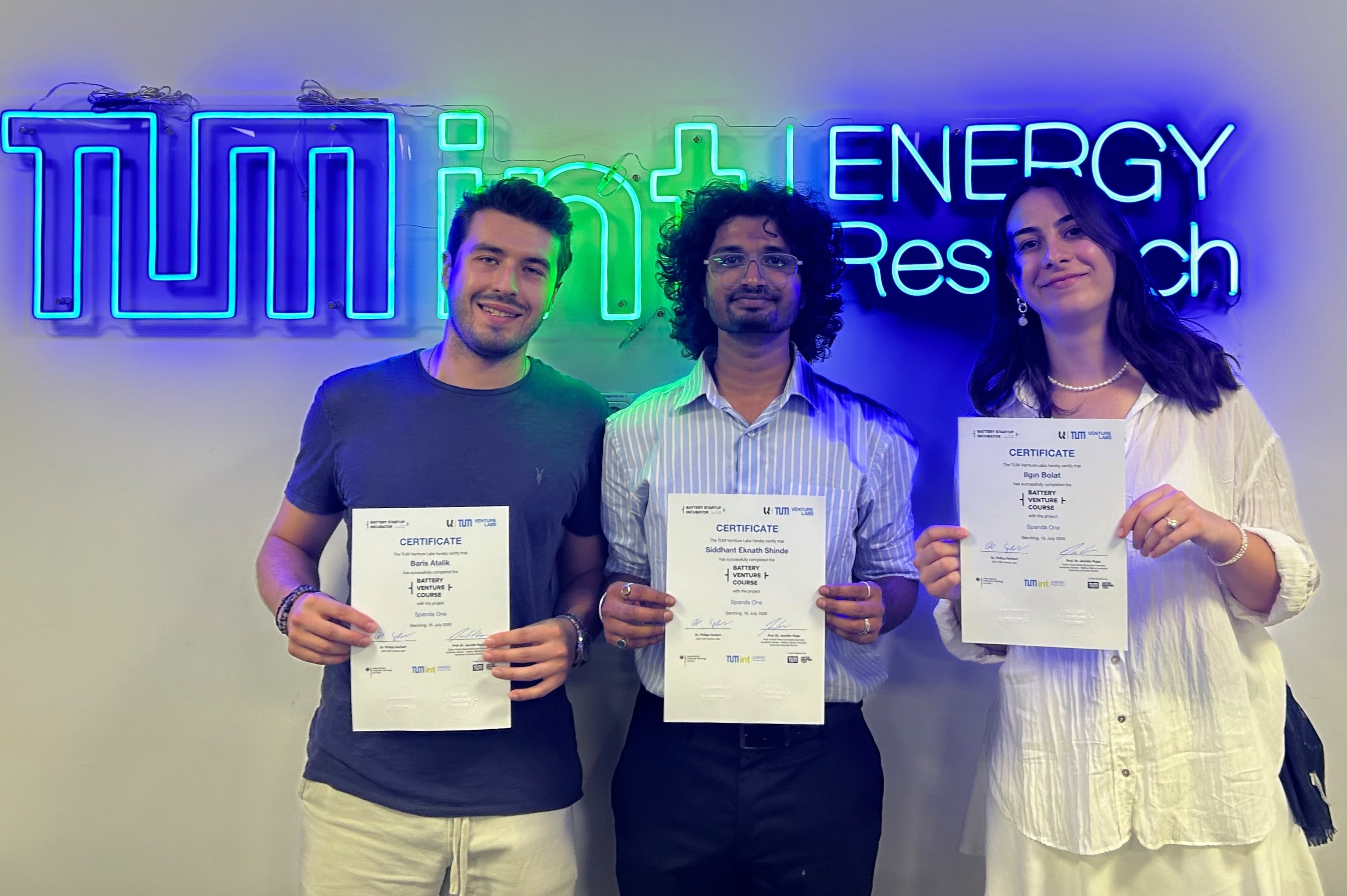 Battery Venture Course Team